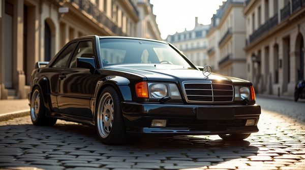 Découvrez la mercedes 190e evo ii : une rareté à paris
