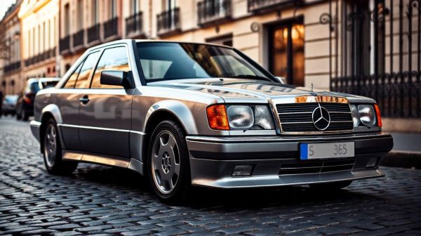 Les secrets de la mercedes 190e evo ii : trésor parisien